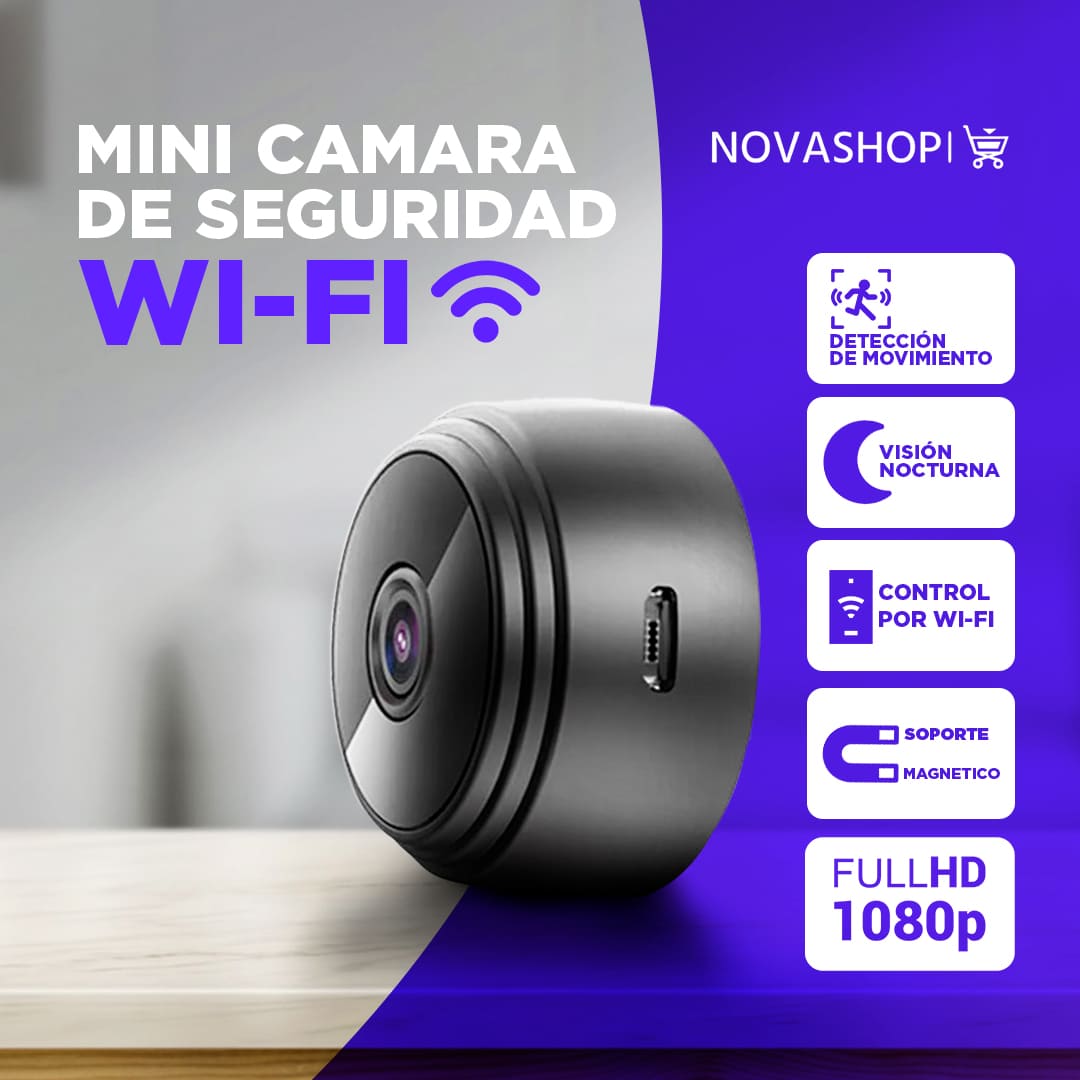 Mini Cámara de Seguridad tipo espía