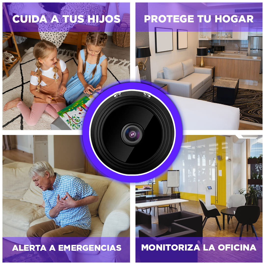 Mini Cámara de Seguridad tipo espía