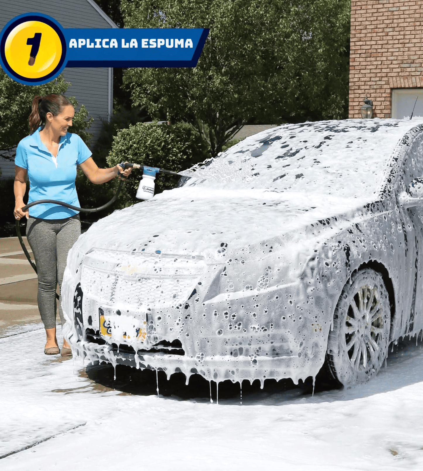 PISTOLA DISPENSADORA DE ESPUMA CAÑONWASH