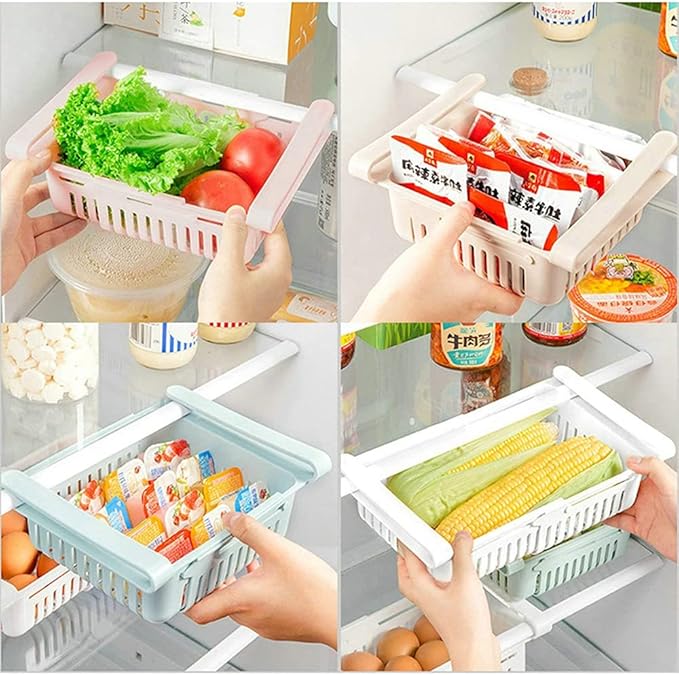 ORGANIZADOR DE REFRIGERADORA Y COCINA (4 Unidades)