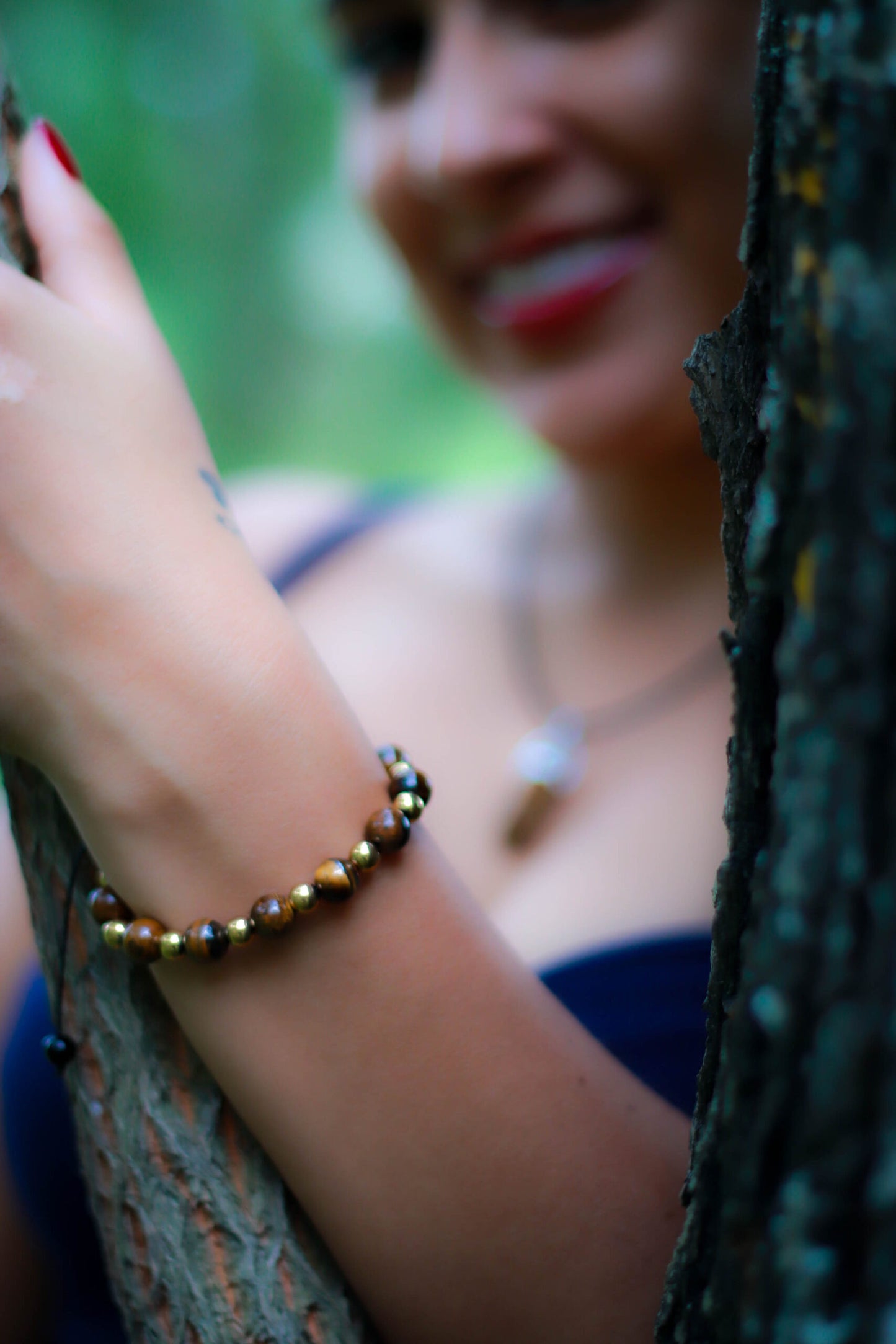 Pulsera Denario Ojo de tigre - Resiland