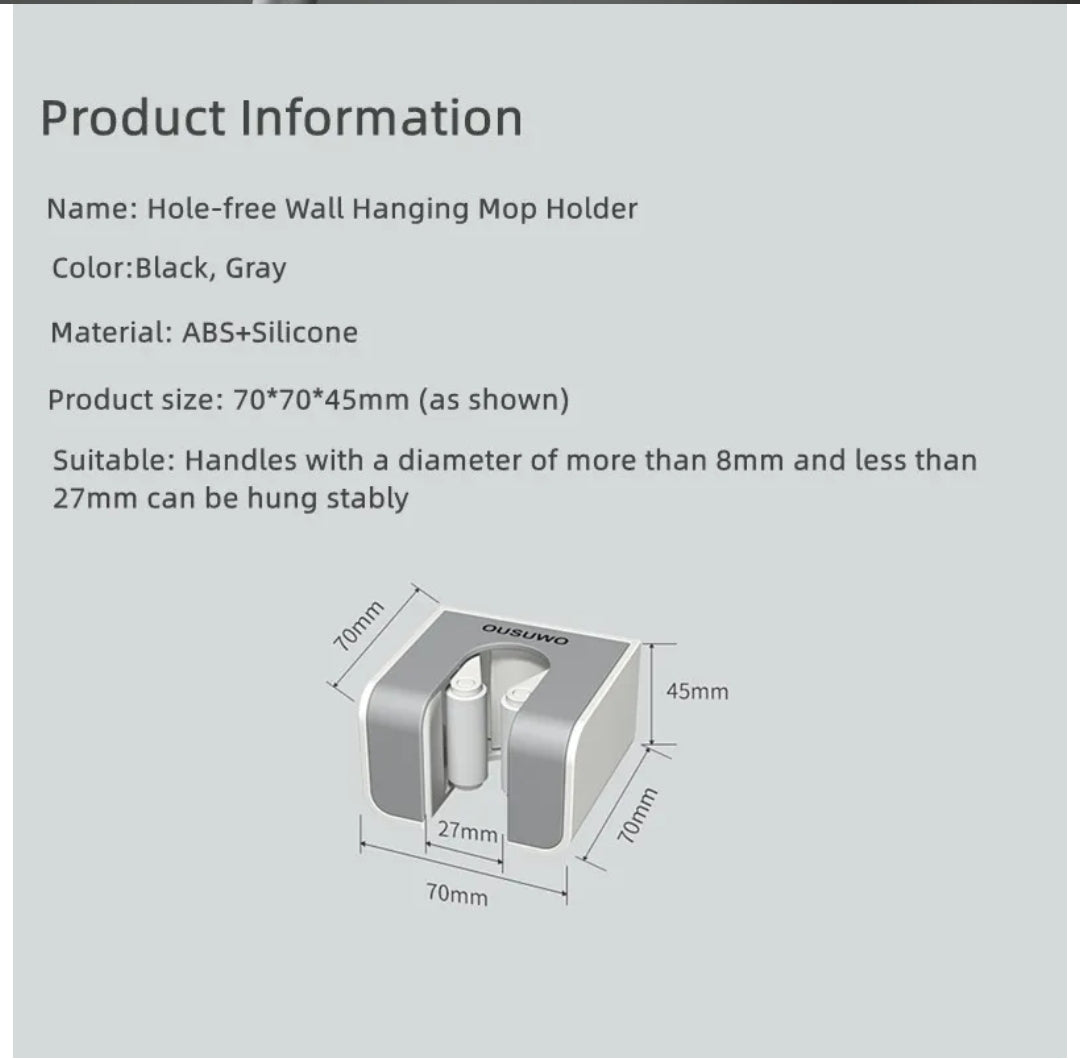 Soporte para Colgar sin Agujeros