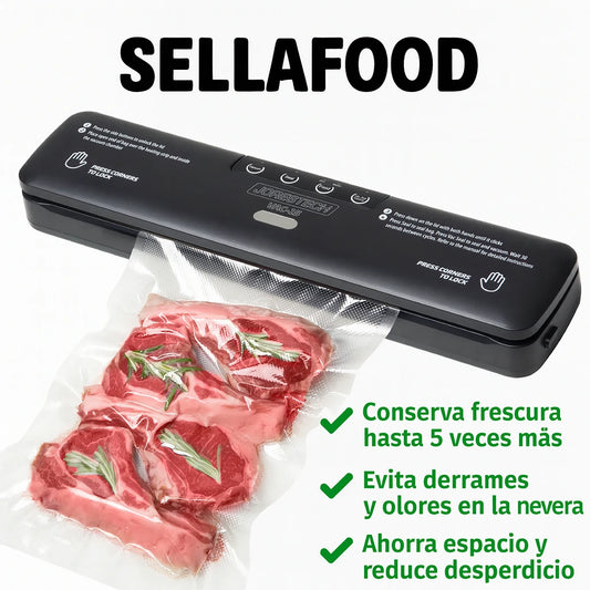 SellaFood®Sellador de Alimentos Al Vacío