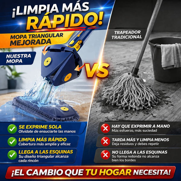 Limpia paredes y techos sin escaleras